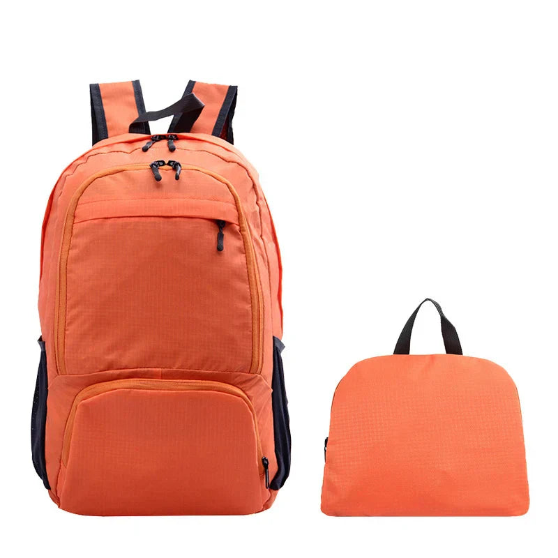Unisex Lightweight Foldable Travel Backpack - Waterproof & Organised