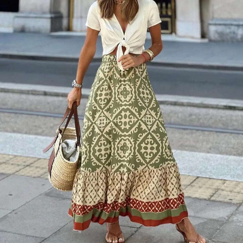 Stylish Patterned Skirt for Women | Alyssa