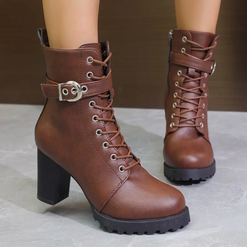 Stylish Zip Ankle Boots for Women | Francheska
