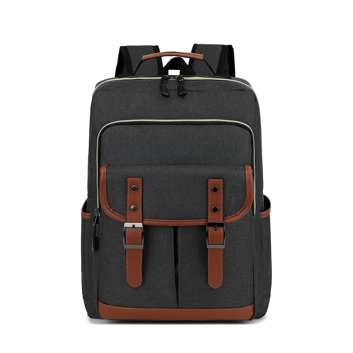 Unisex Vintage Waterproof Backpack - Large & Ergonomic