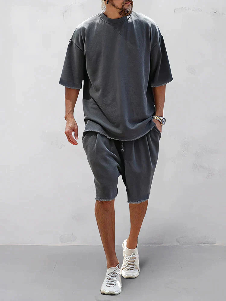Urban Oversized Two-Piece Set for Men | Milo