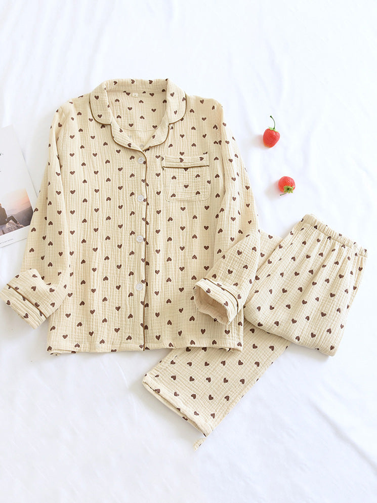 Lindsey - Cozy Teddy Bear Winter Pyjama Set for Women