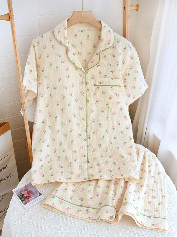 Claire - Luxurious Cotton Summer Pyjama Set for Women