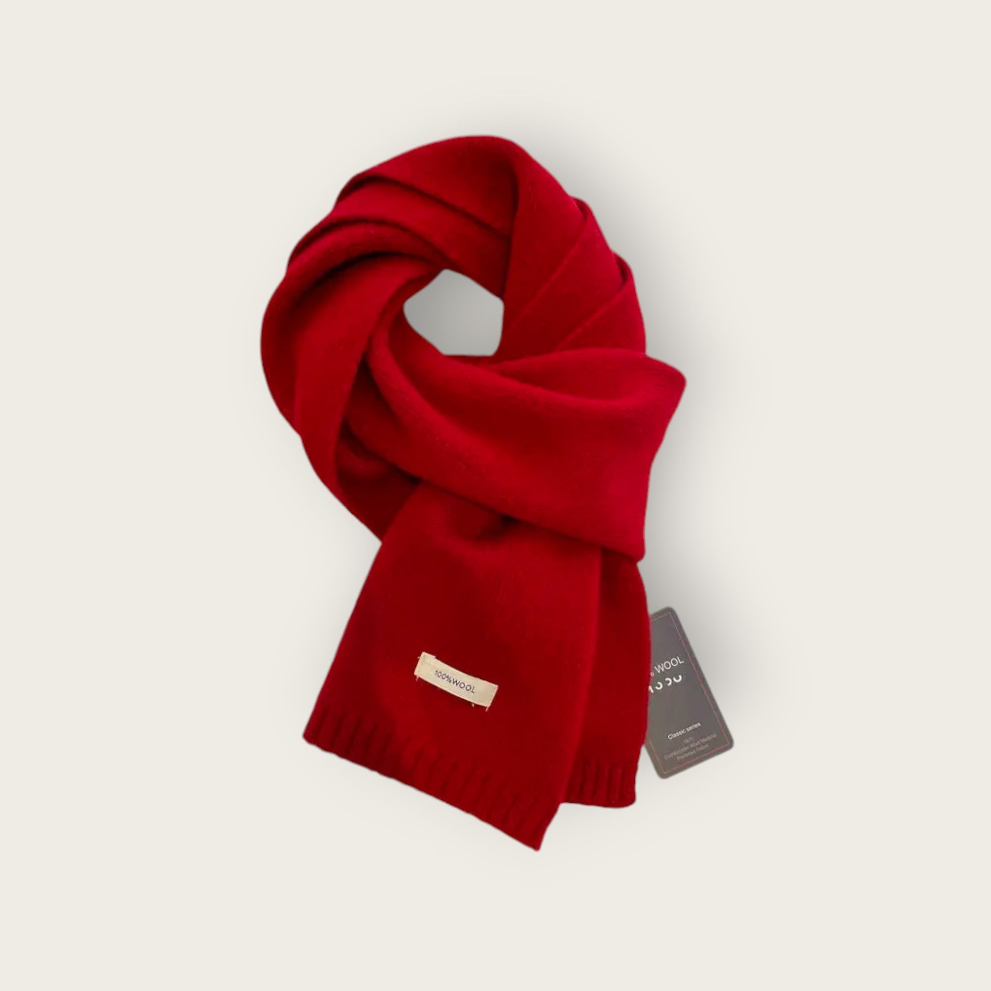 Unisex Scarf - Chunky Finish with Ribbed Ends