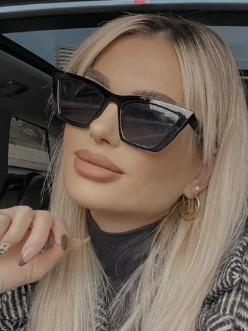 Vintage Square Cat Eye UV400 Sunglasses for Women
