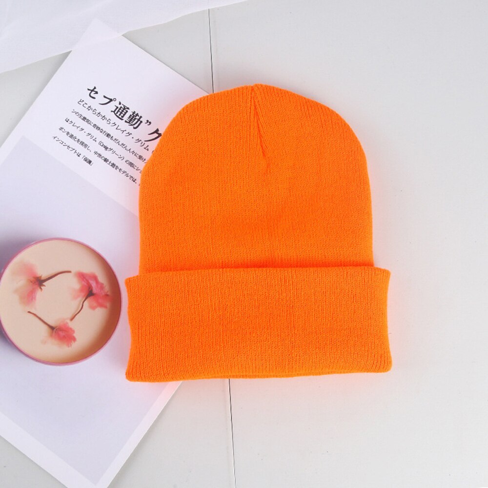 Unisex Knit Beanie - Folded Cuff