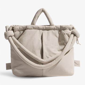 Women's Unique Puffer Tote Bag - Versatile Stylish Spacious