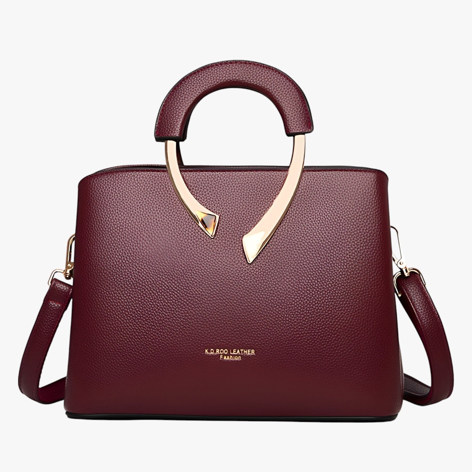 Women's Luxury Leather Tote Bag - Versatile Design Spacious Organised