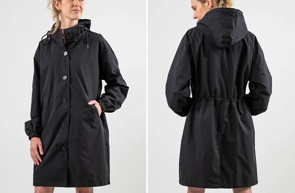Women's Stylish Waterproof Coat - All-Weather Protection