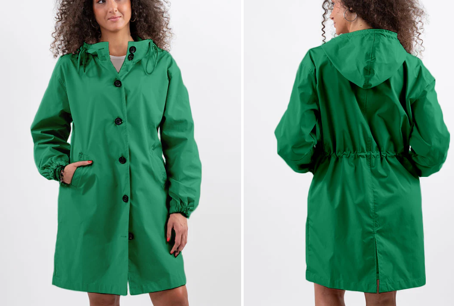 Women's Stylish Waterproof Coat - All-Weather Protection