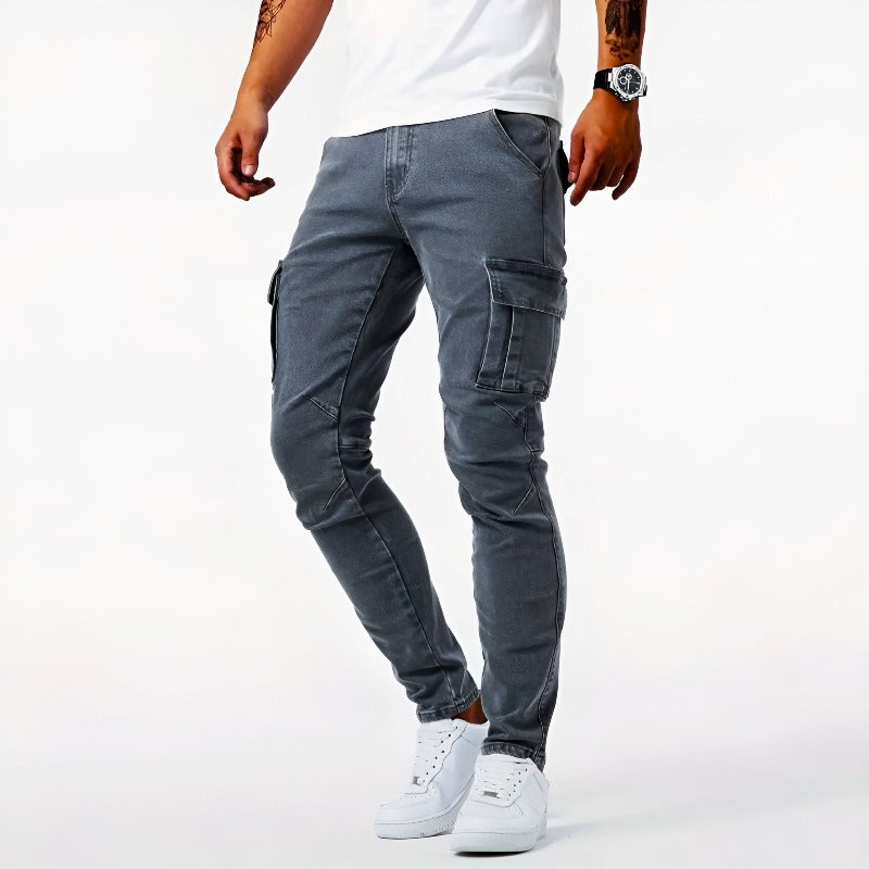 Cargo Jeans for All Seasons for Men