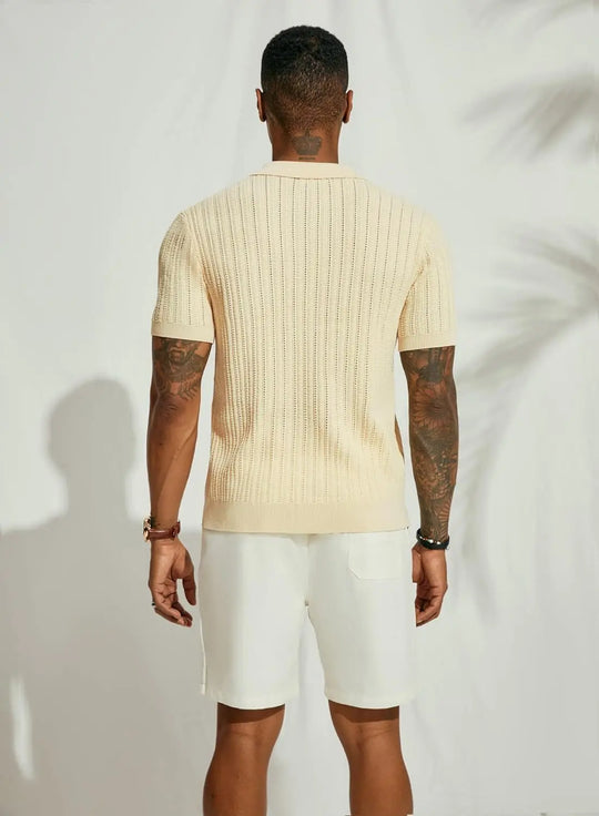Stylish Knit Summer Shirt for Men | Leoven