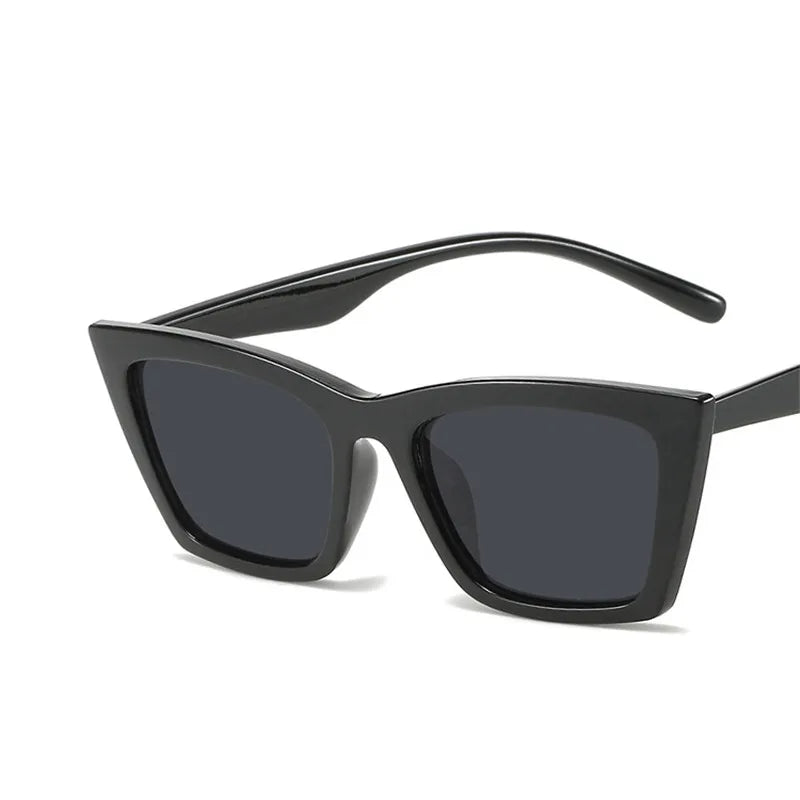 Vintage Square Cat Eye UV400 Sunglasses for Women