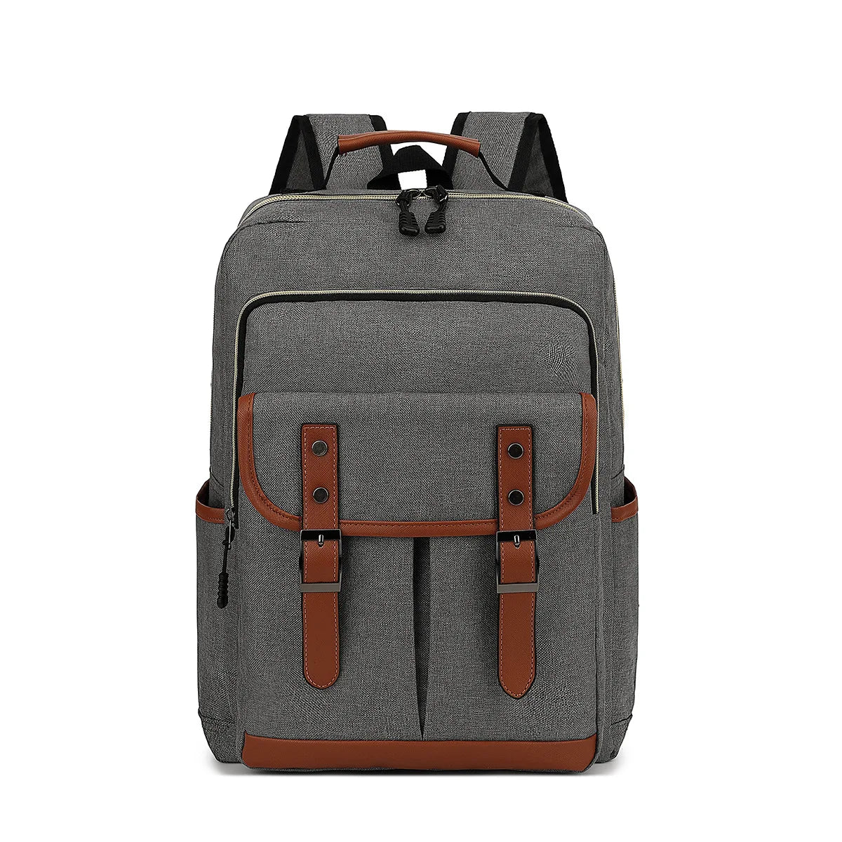 Unisex Vintage Waterproof Backpack - Large & Ergonomic
