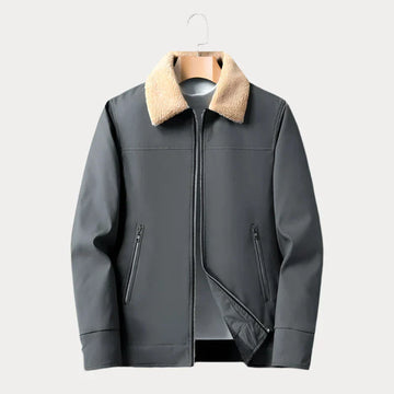 Elliot - Stylish Zipper Autumn Jacket with Side Pockets for Men