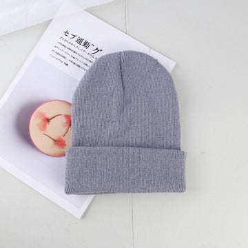 Unisex Knit Beanie - Folded Cuff