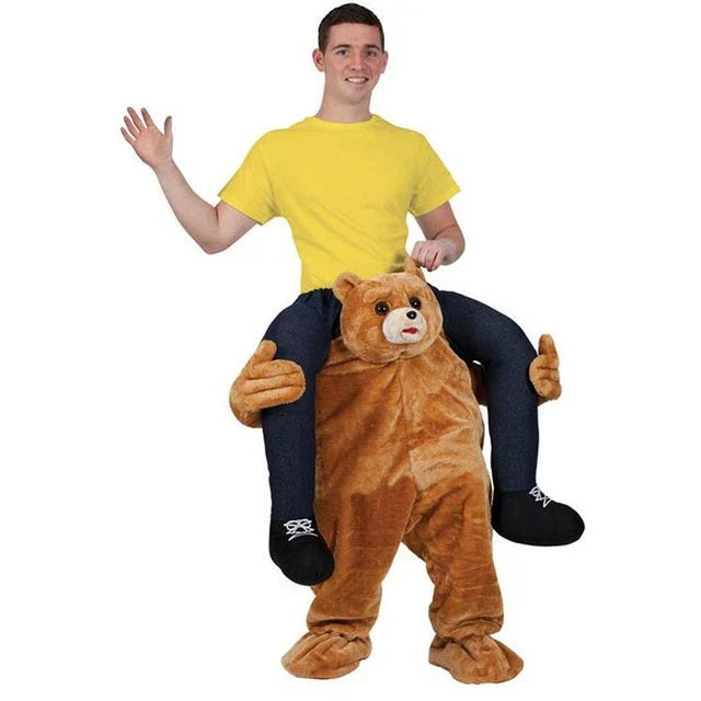 Men's Oktoberfest 'Carry Me' Halloween Costume - Funny Piggyback