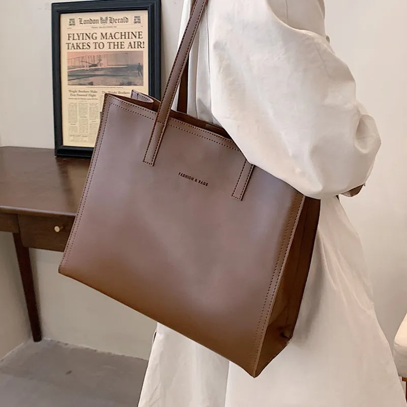 Women's Elegant Shoulder Tote Bag - Trendy Versatile Practical