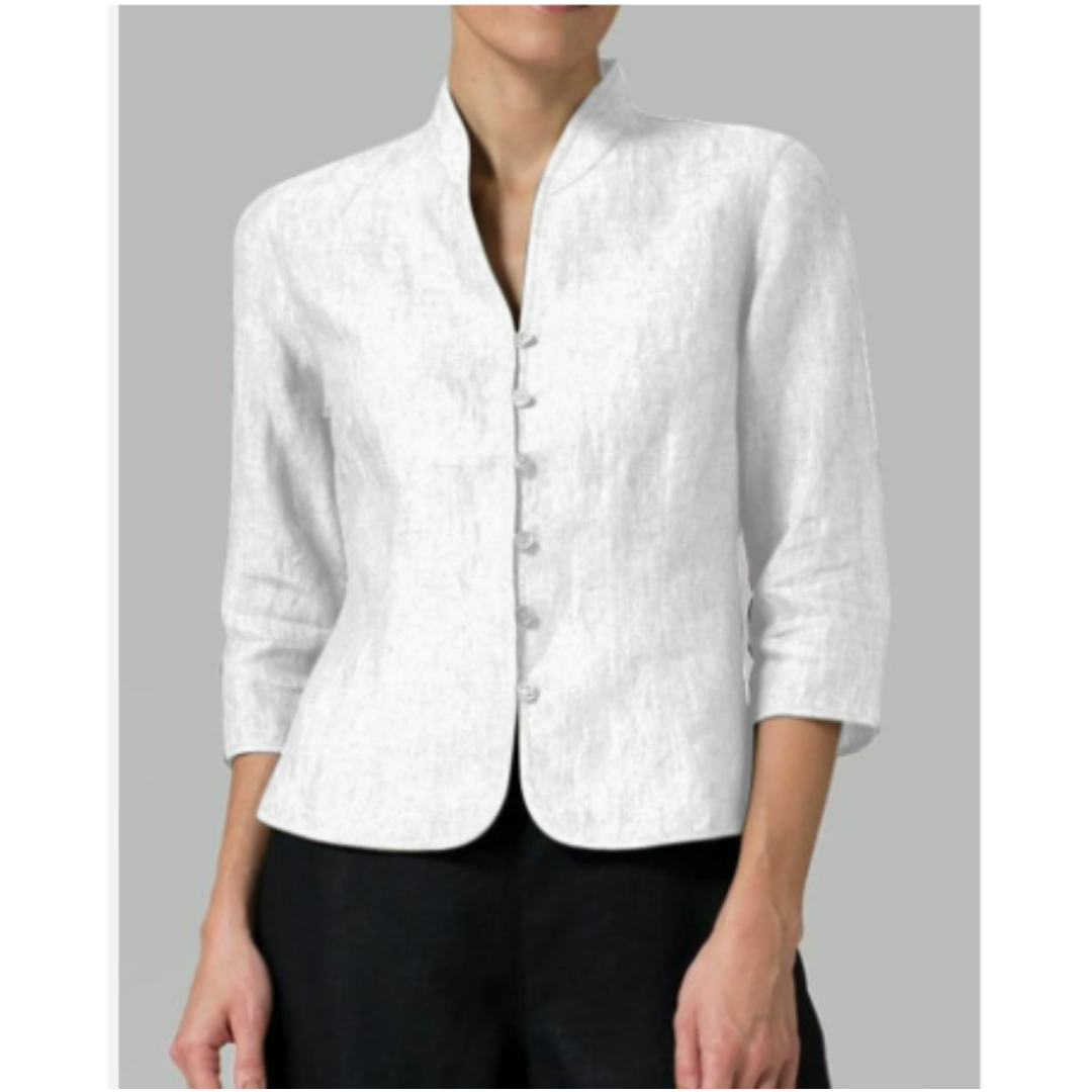Classy Mandarin Blouse for Women