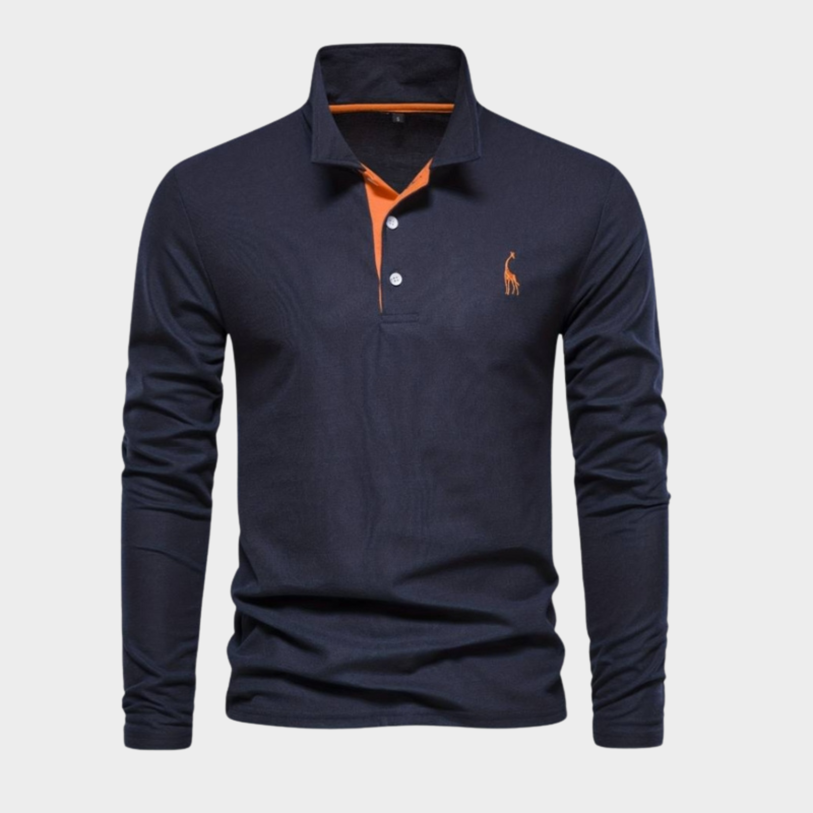 Stylish and Comfortable Long Sleeve Polo Shirt for Men