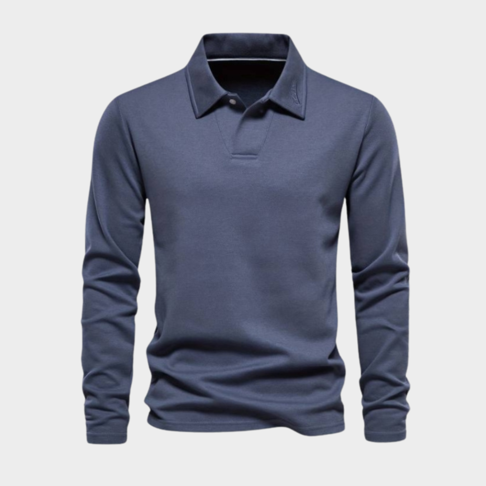 Classic and Comfortable Long Sleeve Polo Shirt for Men