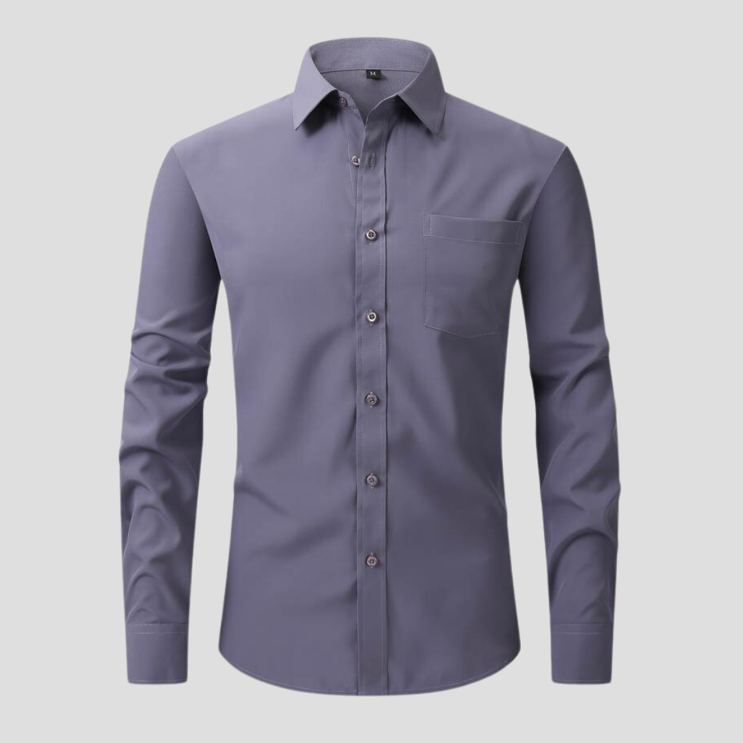 Classic and Casual Long-Sleeve Shirt for Men