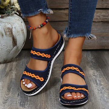 Women's Orthopedic Summer Sandals - Arch Support Velcro Breathable