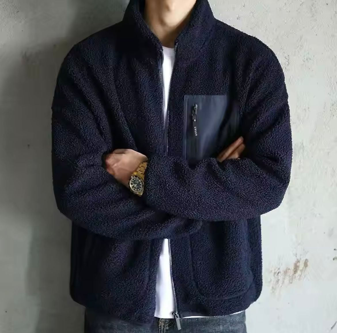 Logan - Warm Fleece Jacket for Autumn for Men