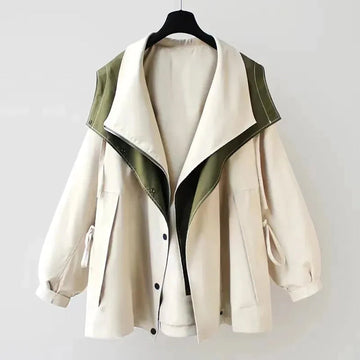 Women's Waterproof Windproof Trench Coat - Stylish Unique Oversized
