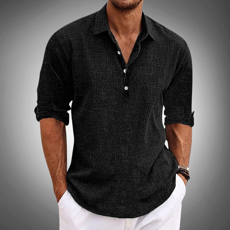 Classic and Versatile Long Sleeve Shirt for Men