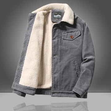 Men's Corduroy Trucker Jacket - Cosy Lining
