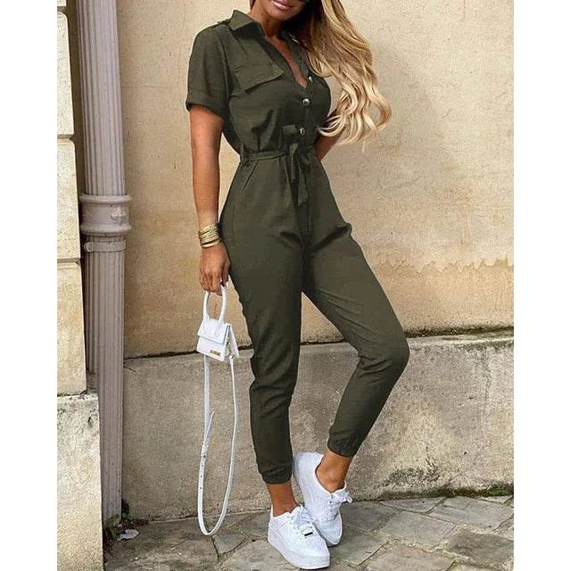 Chic Tailored Jumpsuit for Women | Naomi