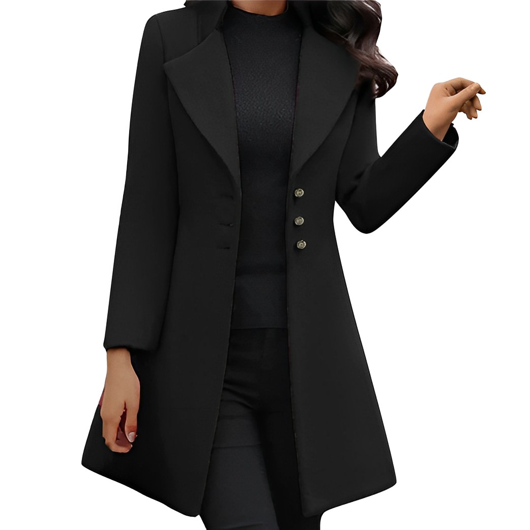 Women's Winter Coat - Elegant Overcoat