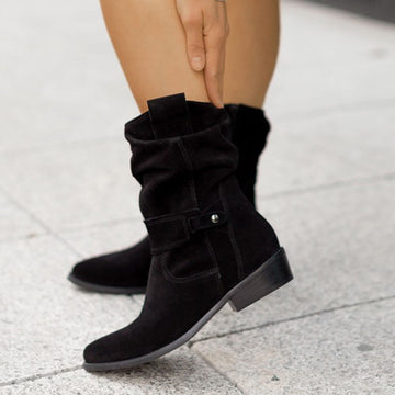 Elegant and Chic Zip Boots for Women