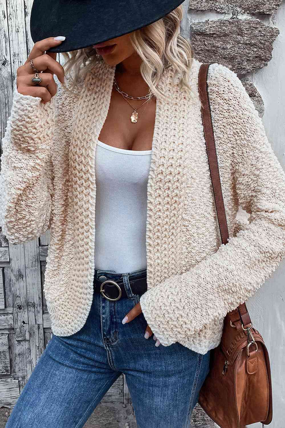 Candice - Fashionable and Minimalist Winter Cardigan for Women