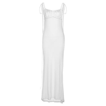 Sultry Open-Back Bodycon Dress for Women | Alessia