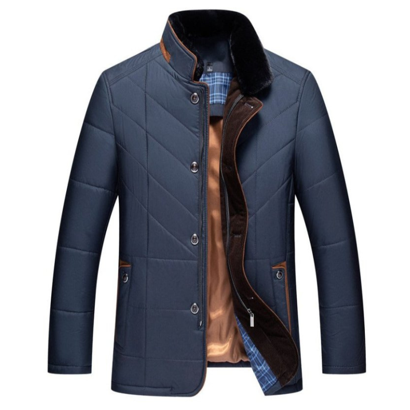 Men's Jacket – High Neck and Quilted