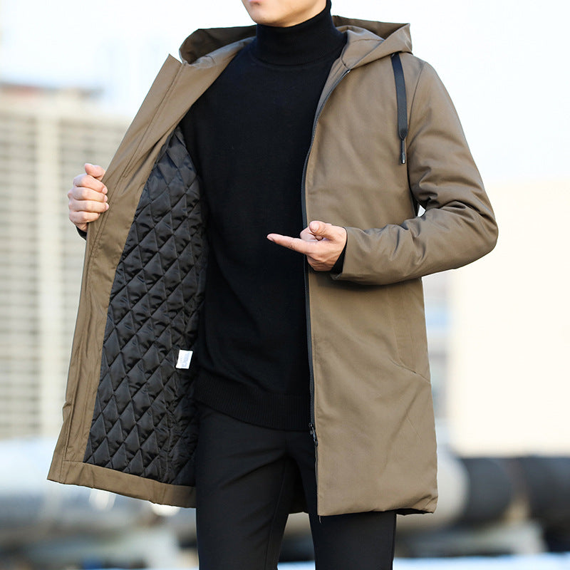 Men's Winter Parka Jacket - Waterproof and Warm