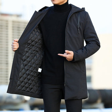Men's Winter Parka Jacket - Waterproof and Warm
