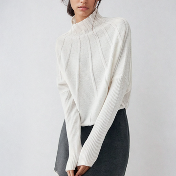 Eliza - Stylish Knitted Winter Turtleneck Sweater for Women