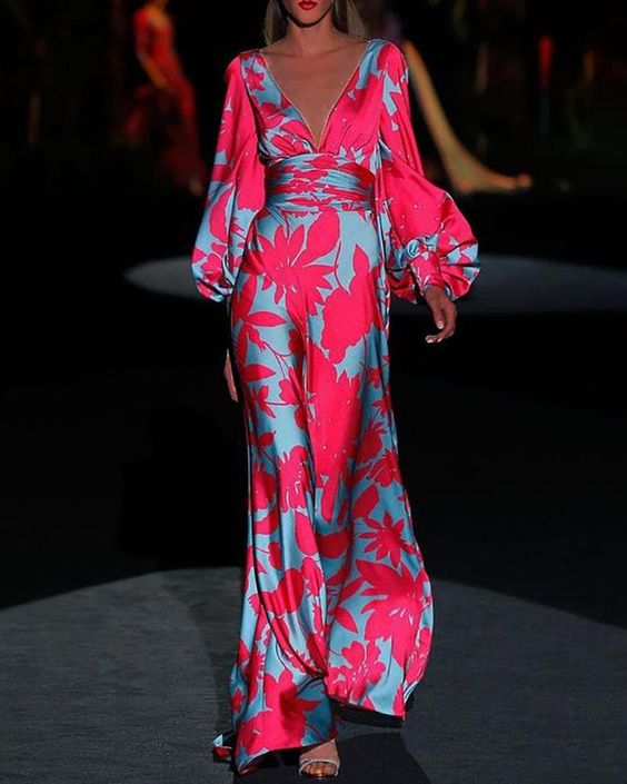 Elegant V-Neck Summer Dress for Women | Moira