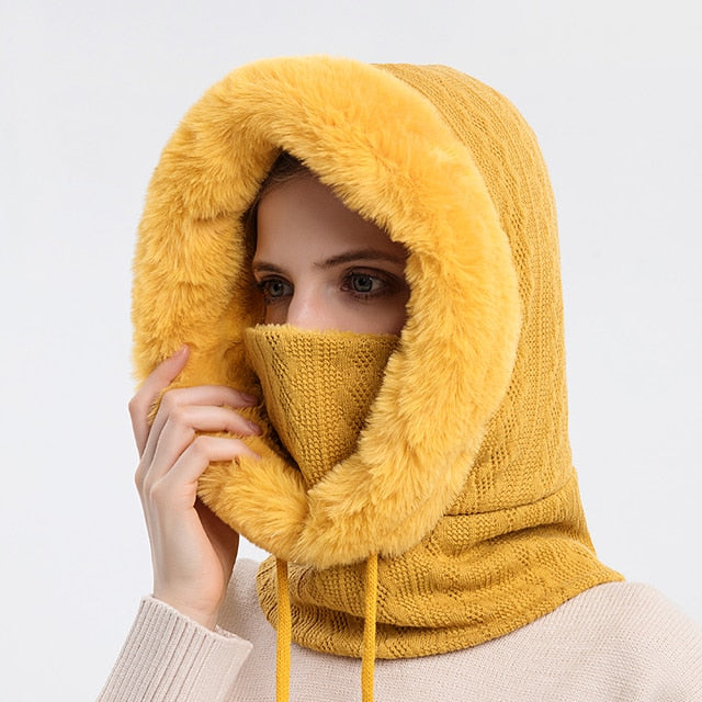 Women's Balaclava - Hooded with Face Mask