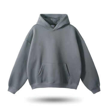 Unisex Pullover Hoodie - Solid Colour with Kangaroo Pocket
