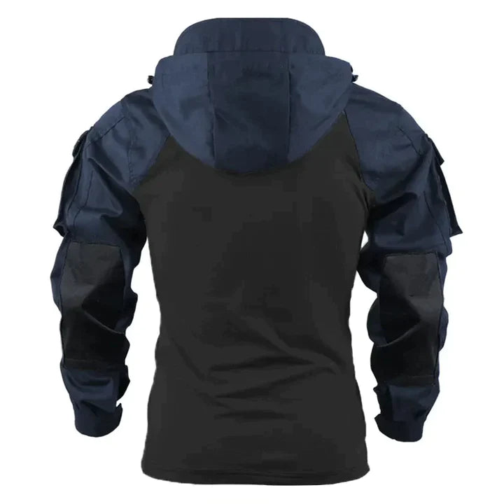 Men's Tactical Hoodie - With Hood and Hook-and-Loop Arm Panels