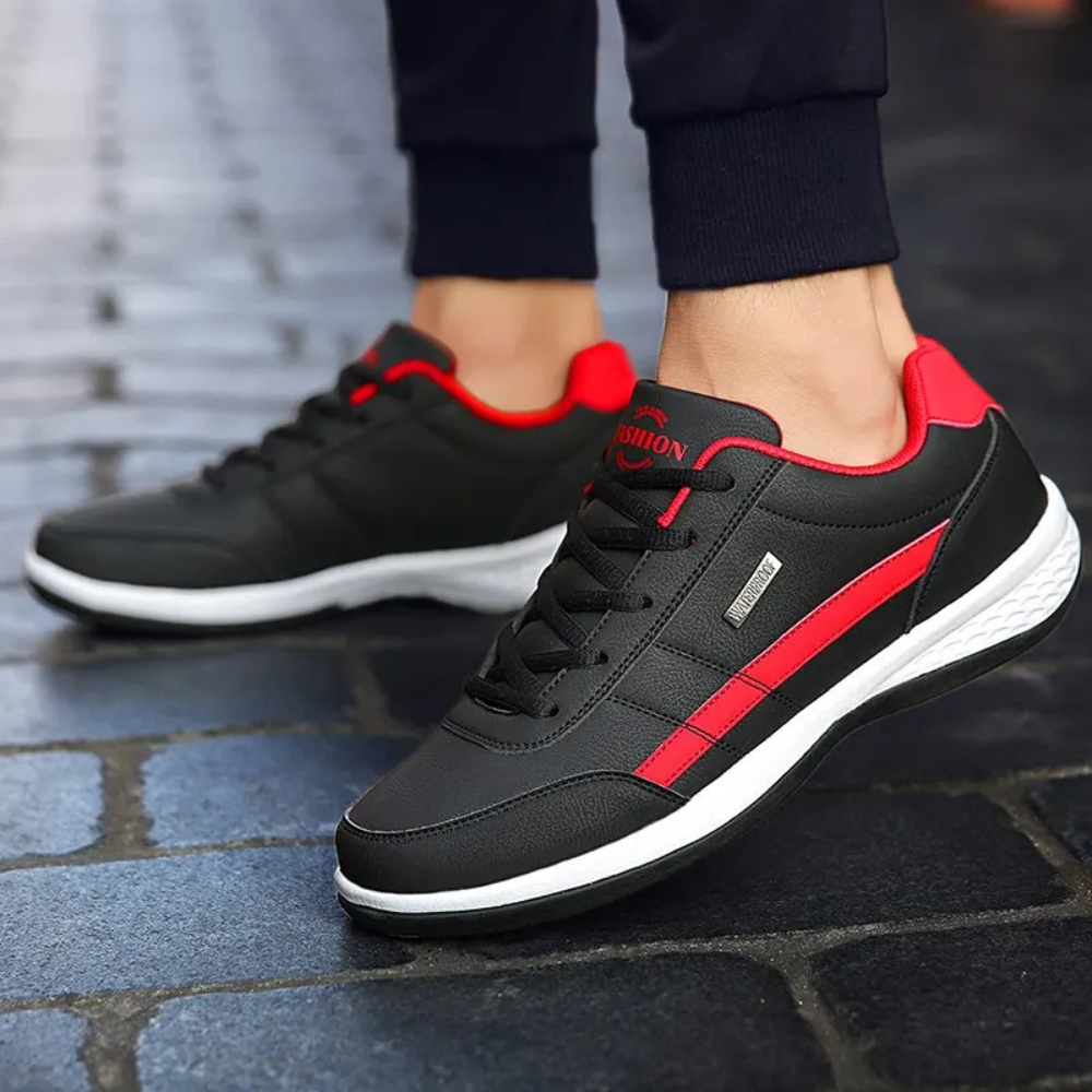 Men's Trainers - Lace-Up with Low-Top Design