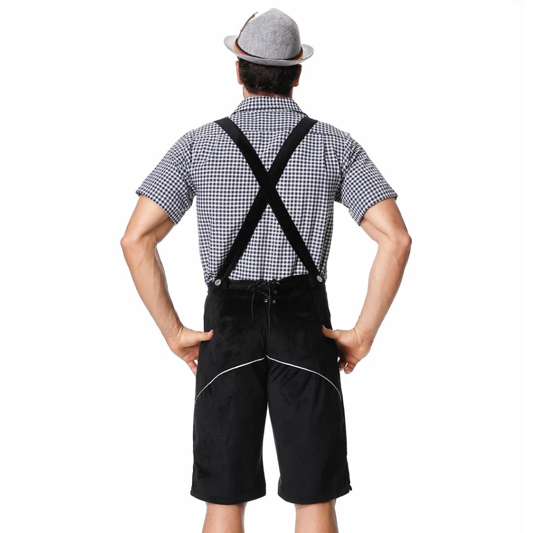 Men's Oktoberfest Leather Shorts - Oktoberfest Outfit