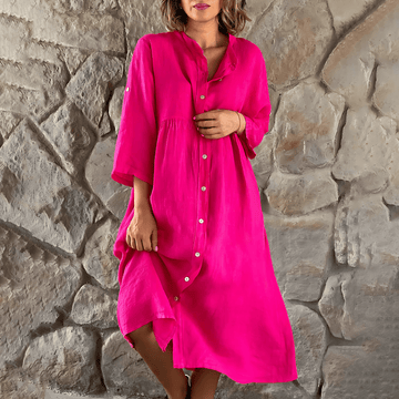 Elegant and Stylish Dress with Button for Women