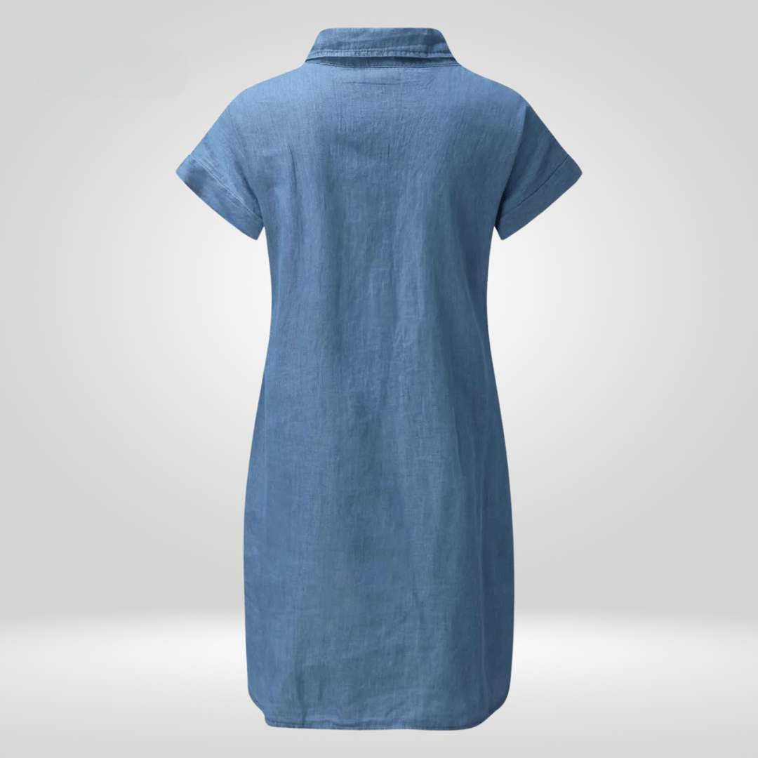 Chic and Stylish Shirt-Styled Dress for Women
