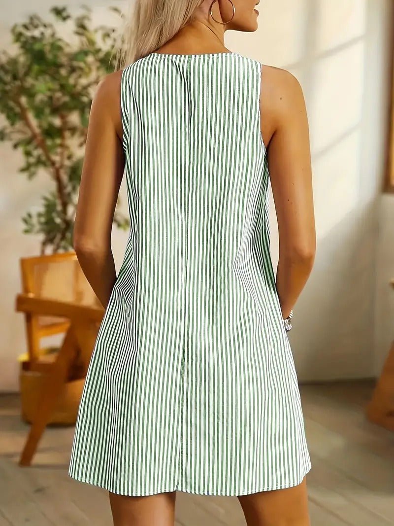 Chic and Stylish Striped Mini Dress for Women