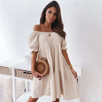 Elegant and Chic Off-Shoulder Dress for Women